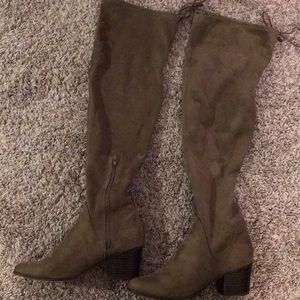 Aldo Over the knee suede boots